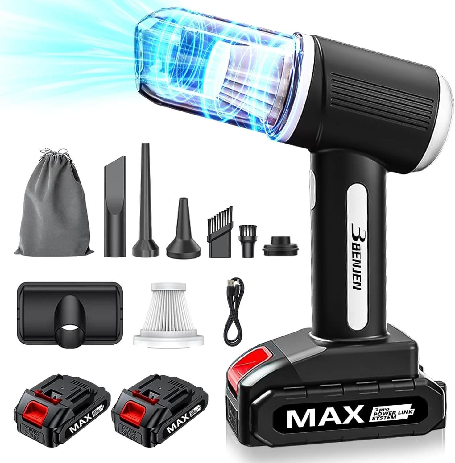 💦🛒ASPIRADORA XIAOMI INALAMBRICA BATERIA RECARGABLE 🚗🚘🎁