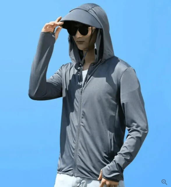 CASACA CON PROTECTOR UV PARA HOMBRE Y MUJER☀️🧊🛍️