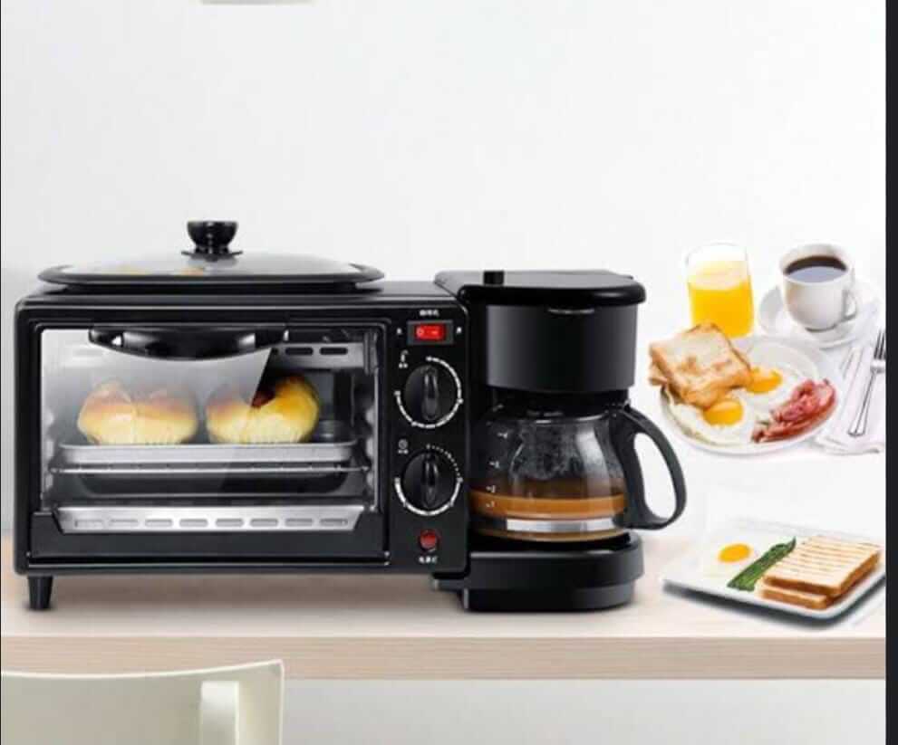 🌭🍕HORNO DESAYUNERO 3 EN 1. ♨️🍖🥪🥩