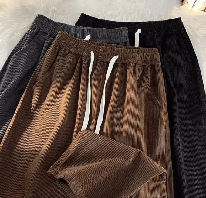 PANTALON CORDUROY EN CORTE RECTO ( casual elegante ) 👖🛍️👇