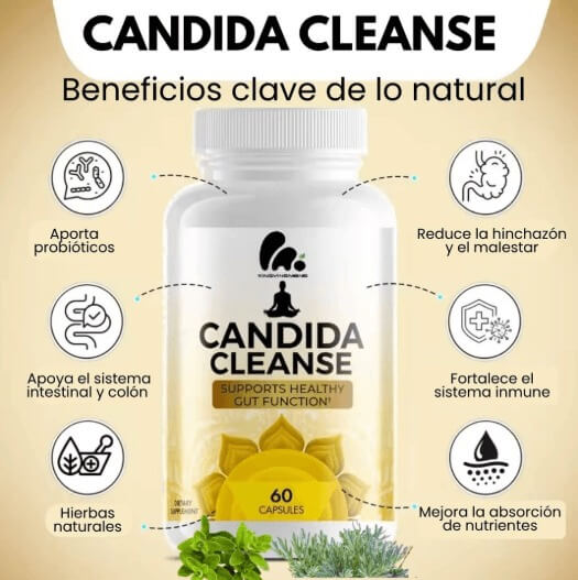CANDIDA CLEANSE - RECUPERA LA DIGESTION Y ENERGIA.💊🌿