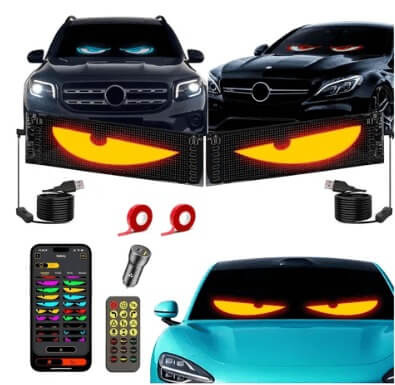 🚨OJOS LED DECORATIVOS. 🚗🚨🛍️